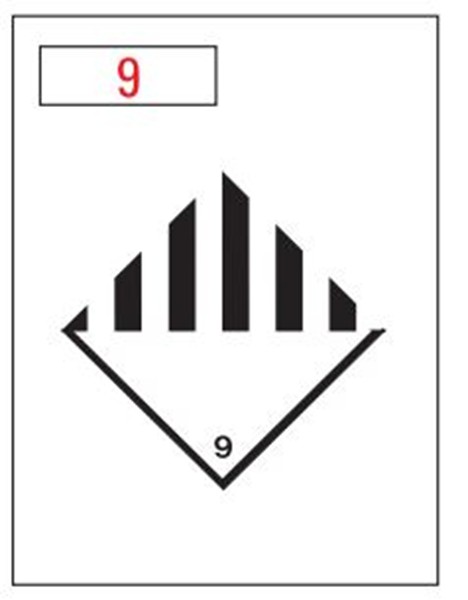 Hazchem Placard – Class 9 Miscellaneous Dangerous Goods