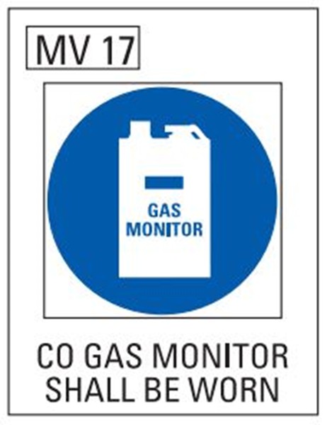 Co Gas Monitor Shall Be Worn