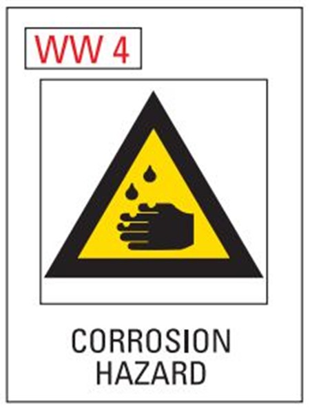 Corrosion Hazard