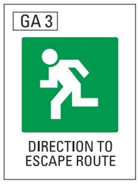 Direction Of Escape Route