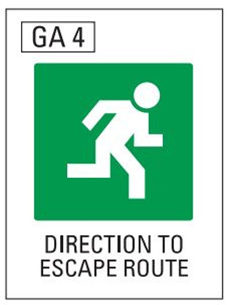 Direction To Escape Route