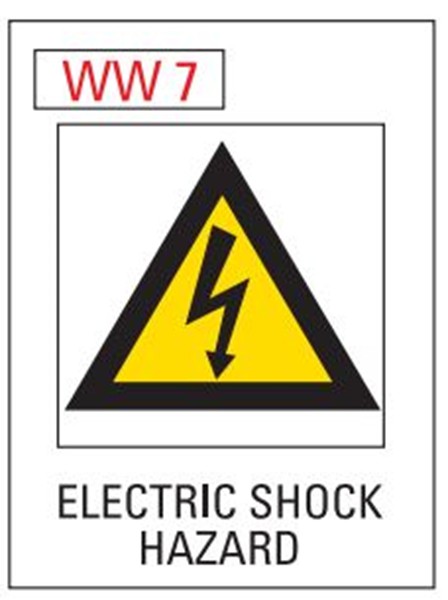 Electric Shock Hazard