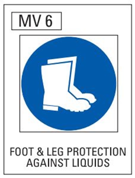 Foot Leg Protection Against Liquids