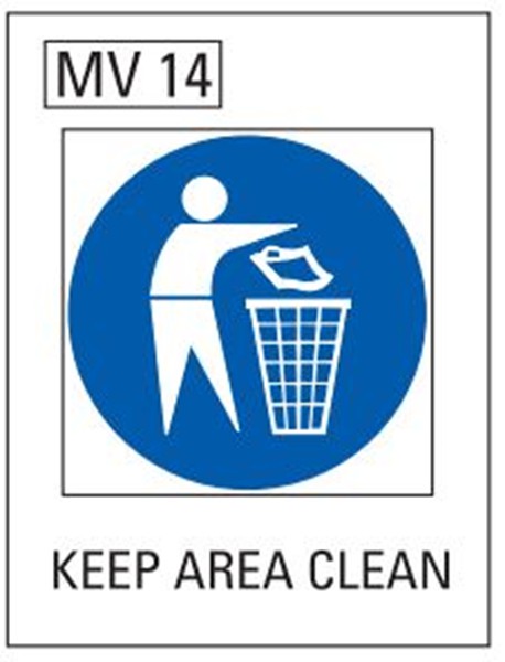 Keep Area Clean