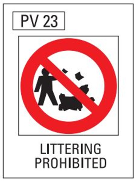 Littering Prohibited