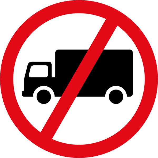 R229 – Goods Vehicles Exceeding 3500 Kilogrammes Prohibited