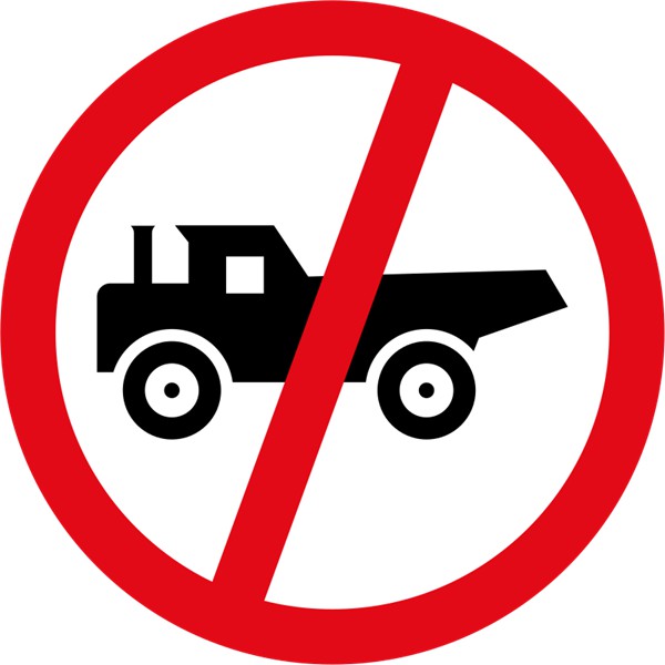 R231 – Construction Vehicles Prohibited
