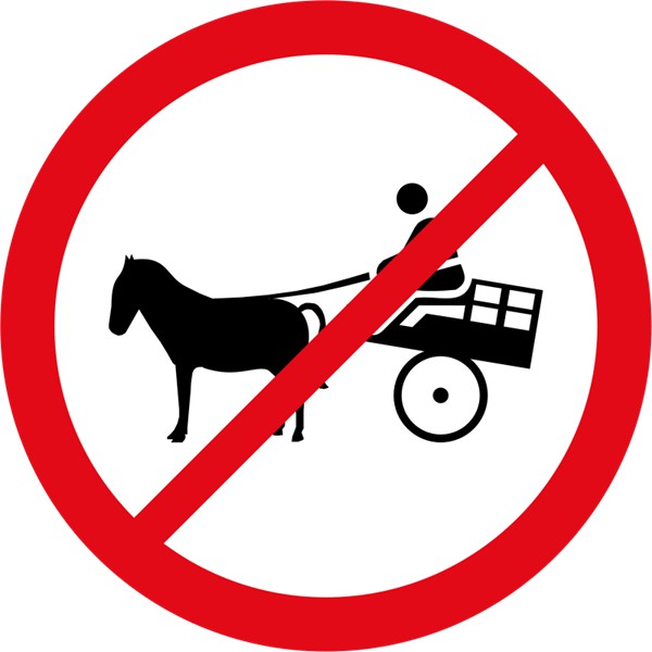 R237 – Animal Drawn Vehicles Prohibited