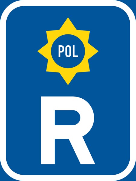 R322 – Reserved For Police Vehicles
