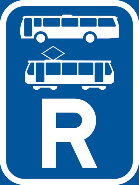 R342 – Reservation For Bus And Tram
