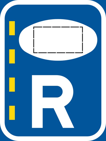 R354 – Reserved Lane For Authorised Vehicles