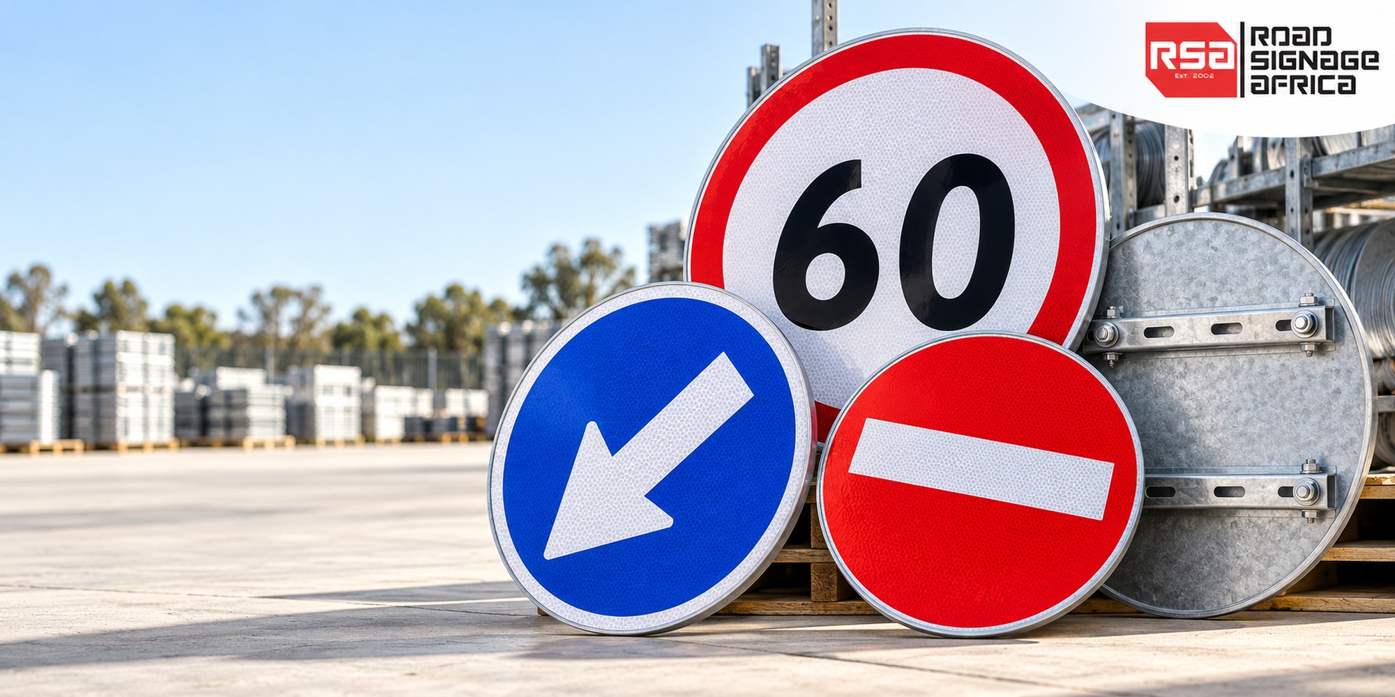 Circular regulatory road-sign range – Road Signage Africa header