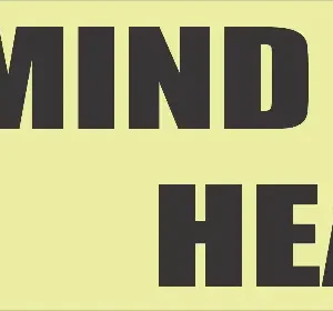 C-HZ12L - Mind Your Head Safety Sign (300x80mm)