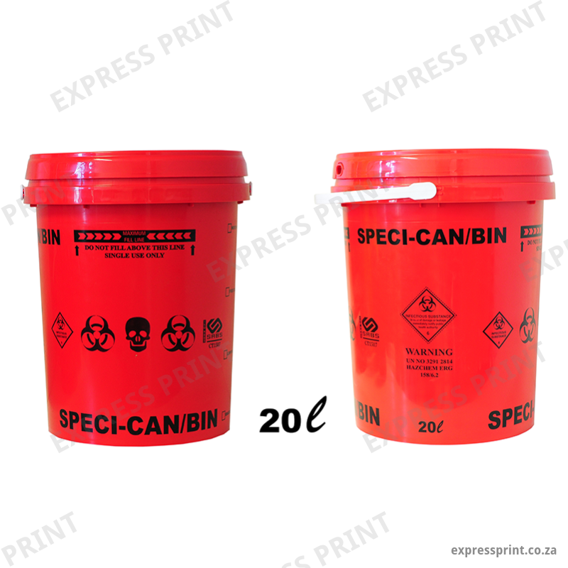 20L Red Speci Container