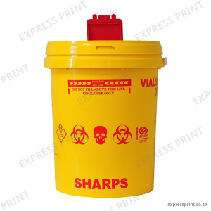 20L Yellow Sharps Container