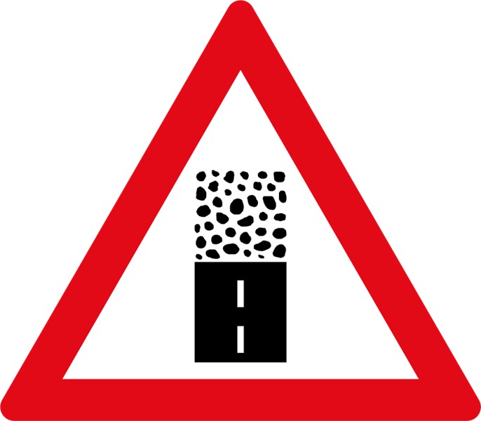 W325 – Gravel Road Begins