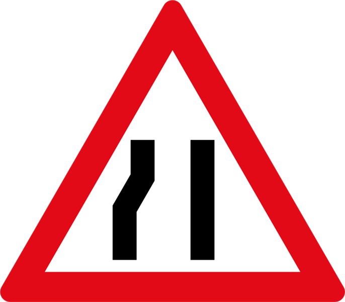 W330 – Road Narrows From Left