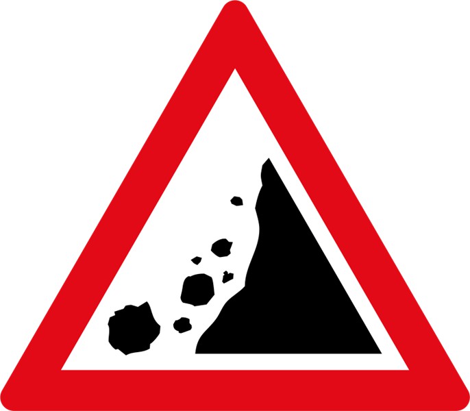 W334 – Falling Rocks From Left