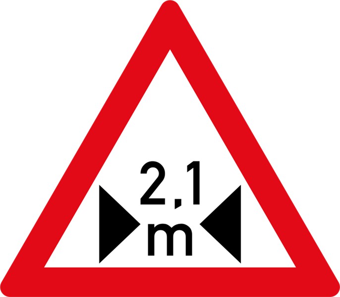 W360 – Width Restriction
